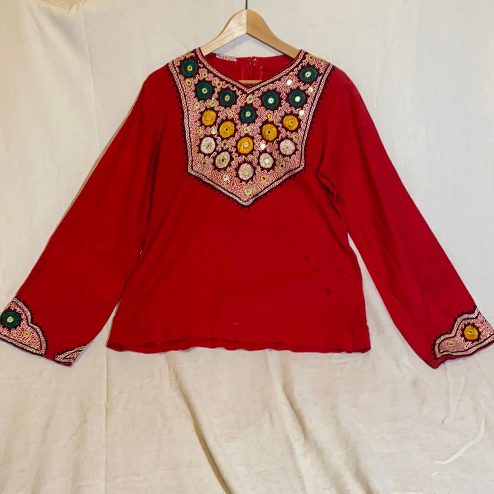 Vintage Embellished Indian Top